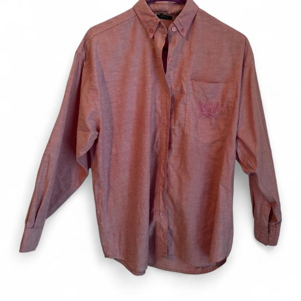 VTG Southern Classics Pink Button-Up Shirt